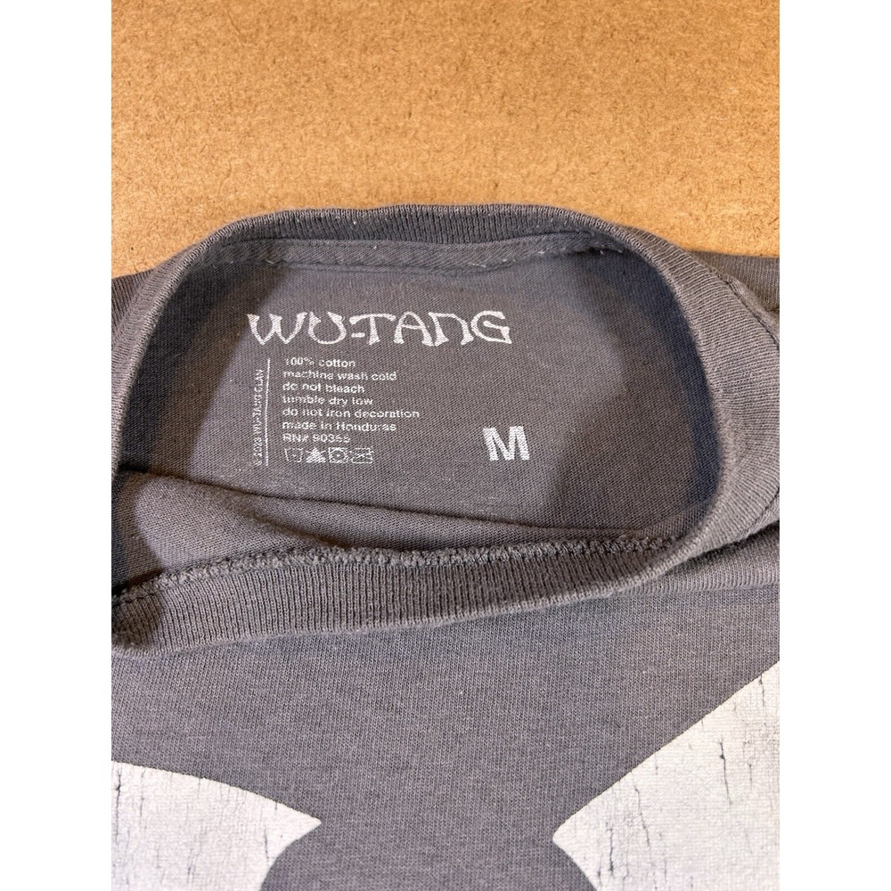 Wu-Tang Clan C.R.E.A.M. Hip Hop Rap T-Shirt Men's Medium Gray Officially Branded - Picture 3 of 7